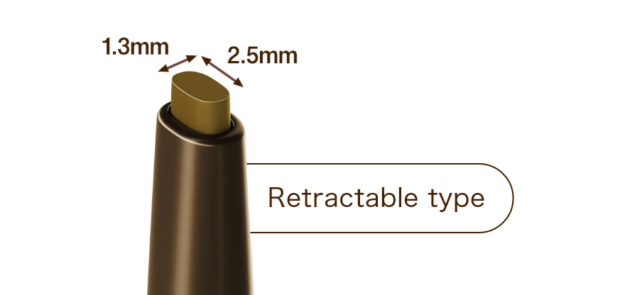 Slim Oval Pencil for Effortless, Delicate Lines
