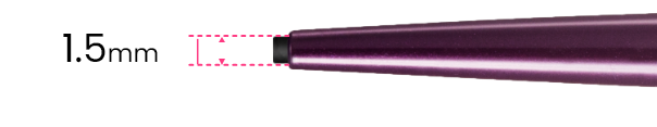 Easy-to-draw! ​With 1.5mm Ultra-fine Gel Core​