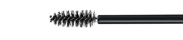 Compact brush avoids coloration on skin​
